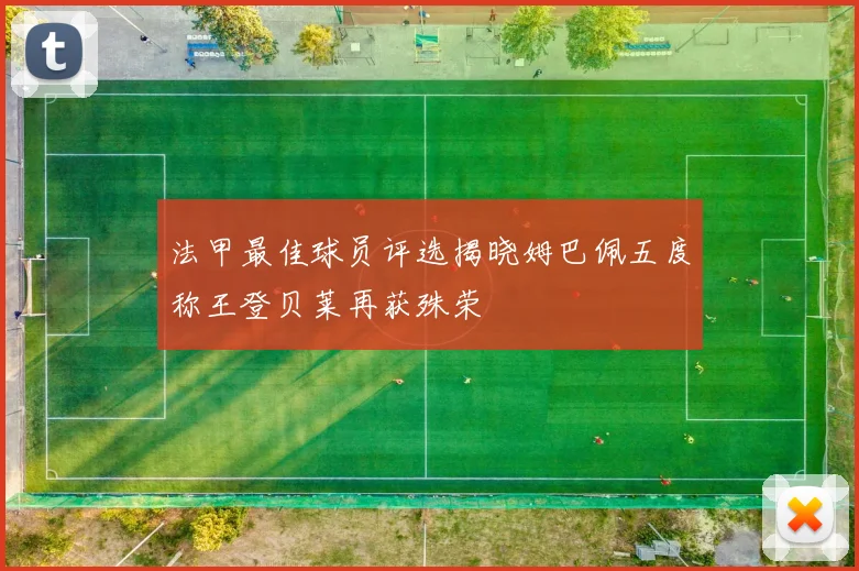 法甲最佳球员评选揭晓姆巴佩五度称王登贝莱再获殊荣